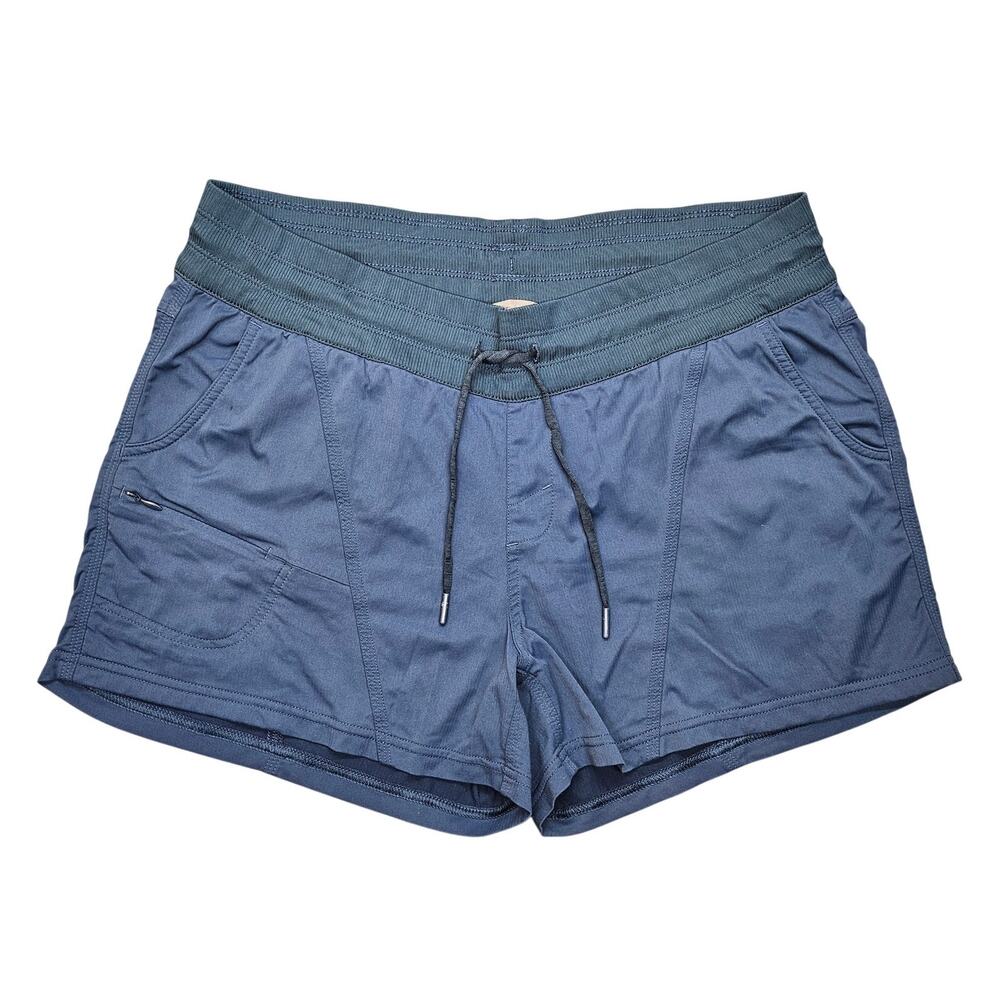 THE NORTH FACE WOMEN’S ELEMENTS BLUE SHORTS – SIZE XL – NYLON STRETCH – ATHLETIC
